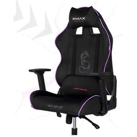 Resim Rio Balerion Terletmez Kadife Kumaş Siyah Gaming Oyuncu Koltuğu - 26 Siyah 