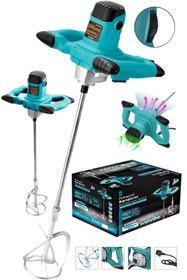 Resim ASSUR Profesyonel 1800w Devir Ayarlı Elektrikli Alçı Boya Ve Harç Karıştırıcı Mikser 