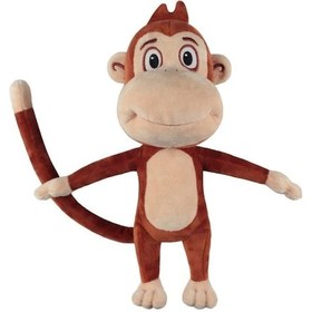Resim Lisanslı Ve Kukuli 30 Cm Peluş - Kukulü Maymun Pelüş 