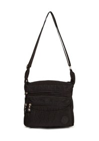 Resim Adelina Bags Kadın Siyah Çapraz Askılı Postacı Omuz Çantası 