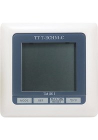 Resim T-technic Termometre Tm-1011 Oda Tipi Ekranlı Sıcaklık Nem Ölçer 