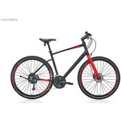 Resim Sportive 328 27 Vites Full Shimano Hidrolik Disk Fren Siyah Kırmızı 48 Kadro 