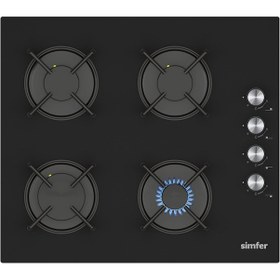 Resim Simfer SB8230 - T3046 - SD8721 Trend Dijital Siyah 3'lü Ankastre Set 