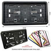 Resim Plakalık Plastik Tak Kolay Kare Siyah Çerçeveli 2 Adet 