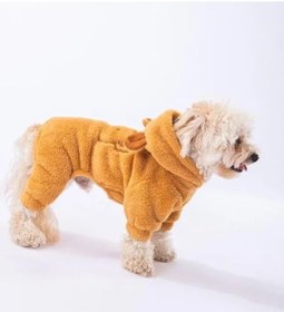 Resim 2as Küçük Irk Köpek Tulumu, Peluş Tasarım, Latte Koala 142335 