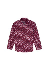 Resim U.s. Polo Assn. Erkek Çocuk Bordo Gömlek Desenli 50316732-vr014 Bordo 