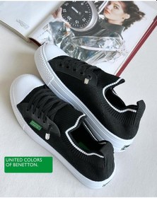 Resim Benetton 10233 İthal Ortopedik Lastikli Sabit Bağcık Kadın Günlük Spor Ayakkabı 001 