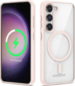 Resim Samsung Galaxy S22 Plus Kılıf Sararmaz Magsafe Şeffaf Kapak Ege 