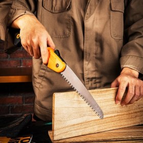 Resim Şıktek Kamp Testeresi Ayarlı Katlanır Testere Bağ Bahçe Testeresi 