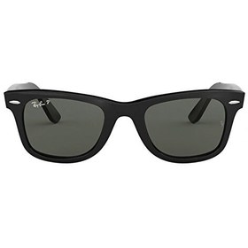 Resim Ray-Ban Wayfarer RB2140 Kare Siyah Polarize Unisex Güneş Gözlüğü 