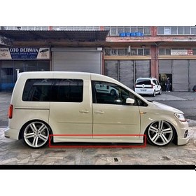 Resim Vw Caddy Aero Marşpiyel - 2015 - 2019 Marşpiyel Boyasız Fiberglass 