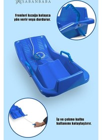 Resim Frenli Kızak Mavi 