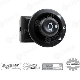 Resim Ford Fiesta Dikiz Aynası Ayar Düğmesi Anahtarı 2009-2012 