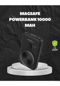 Resim Ceylan Adam Magsafe Uyumlu Kablosuz Powerbank Taşınabilir Hızlı Şarj Çok Renkli 