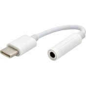 Resim Hadron Type-C To 3.5mm Kulaklık Çevirici Dönüştürücü Adaptör Ses Aux Type-C Çevirme 