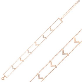 Resim Silver Rose V Women's Bracelet 