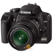 Resim Canon EOS 1000D EFS 18-55 Kit 10.1MP SLR Dijital Fotoğraf Makinesi 