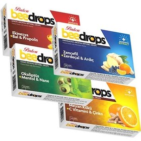 Resim Balen Okaliptüs Meyan Kökü Ekinezya Zencefil Pastil 4 Kutu 