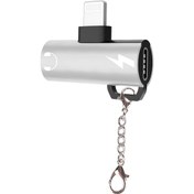 Resim Ally Lightning to Dual Lightning Dönüştürücü Adaptör Gümüş 