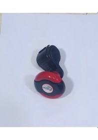 Resim Direksiyon Topuzu Kırmızı Siyah Hayalet Figürlü Siyah 