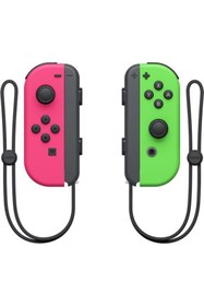 Resim Nintendo Switch Joy-con Controller Yeşil-pembe 
