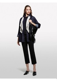 Resim Sisley Pamuk Ve Liyosel Karışımlı Çıtçıtlı Denim Gömlek Kadın Açık Mavi Gömlek - 325a547zlq09d 