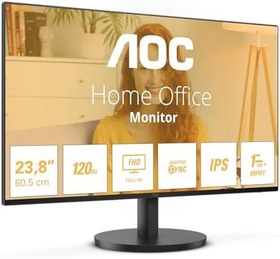Resim AOC 23.8" IPS 24B3HA2 1MS 100hz HDMI Multimedya Monitör 