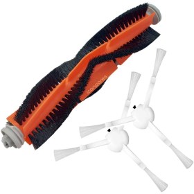 Resim Parmis Xiaomi Uyumlu Mijia 2c Robot Süpürge Ana Rulo Fırça Yan Fırça 2 Adet 