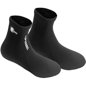 Resim Suntek Yetişkin Sörf Şnorkel Yürüyüş S Için Neopren Siyah 