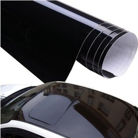 Resim Piano Black Siyah Cam Tavan Görünümlü Hava Kanallı 152cm X 50cm 