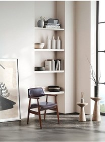 Resim Rio Ceviz Ahşap Sandalye Ceviz - Kahverengi 