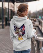 Resim Princess Oversize Unisex Kapüşonlu Sweatshirt 