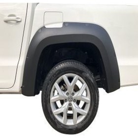 Resim Volkswagen Amarok Çamurluk Kaplama V6 Civatasız 4.58cm Dodik Seti 2012 / 2019 