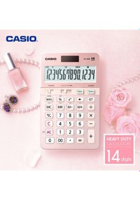 Resim Casio Js-40b-pk-w-dh Hesap Makinesi Desktop Gri - Siyah 