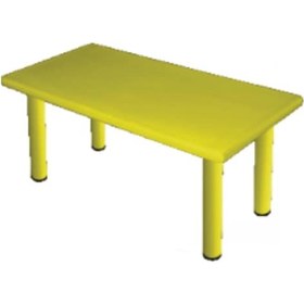 Resim King Kids Kral Masa Metal Ayaklı Sarı 