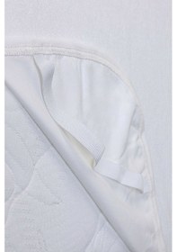 Resim Altın Karma Bebe Alez 70x110 Cm Sıvı Geçirmez Pamuk Yatak Koruyucu Alez Beyaz 