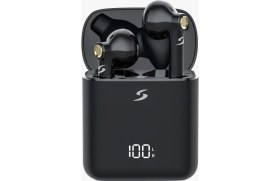 Resim Soultech Freesound Platinum Kablosuz Bluetooth Kulaklık Siyah BH014 