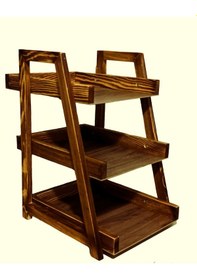 Resim Wooden City Ahşap Evrak Rafı Masa Üstü Evrak Düzenleyıcı Ofis Hed 