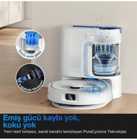 Resim Ecovacs Deebot N20E Plus Robot Süpürge + Mop 
