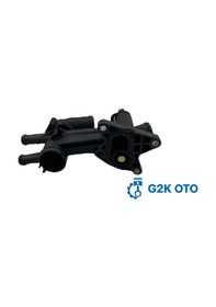 Resim Termostat 83 87 C Komple / Müşürlü 1.4 Tsı Golf Jetta Passat Tıguan Oem: 03c121111h 03c121111af 