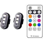 Resim RGB Oto, Motosiklet, ATV, Bisiklet Uçak Kanadı Kumandalı Çakar Mi 