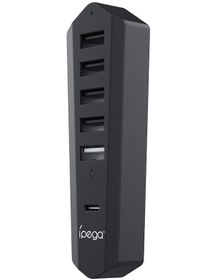Resim Sones Sony Ps5 Slim Ipega Pg-p5s003 6'sı 1 Arada Oyun Konsolu İçin Usb 2.0 Hub Yüksek Hızlı İletim Genişletici Diğer 