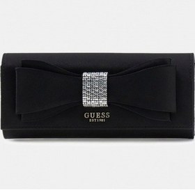 Resim Guess Elsie Kadın Siyah Clutch Hwss9650710-bla Siyah 