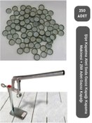 Resim Viyalente Şişe Kapatma Aleti Soda Gazoz Kapağı Kapama Makinesi + 250 Adet Gazoz Kapağı 