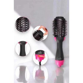 Resim Ronanna 1200 Watt Gücünde, Negatif Iyon Teknolojili, 3 Isı Kademeli Fön Tarağı 