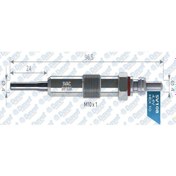 Resim Kizdirma Bujisi 4,4V Megane 3 1,5Dci Sandero 1.5 Dci 504610842 