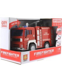 Resim Su Püskürten Sesli ve Işıklı Itfaiye 