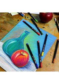 Resim Uni Posca Pastel Boya Kalemi 24'lü Kalem Kutu Set 