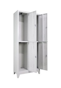 Resim Soyunma Dolabı Std 4 Lu 400 790 2000 Mm Gri 