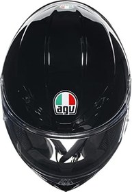 Resim AGV K6 S Motosiklet Kaskı Kapalı Kask Mono Black 
